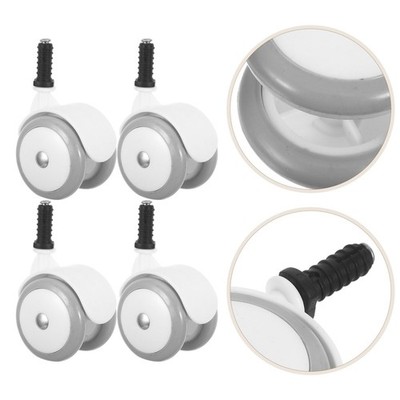 4 PCS Baby Stroller Replacement Parts Silent Caster Swivel Wheels