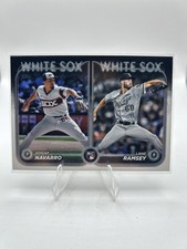 2024 Topps Update #US128 Lane Ramsey / Edgar Navarro RCOM, Chicago White Sox