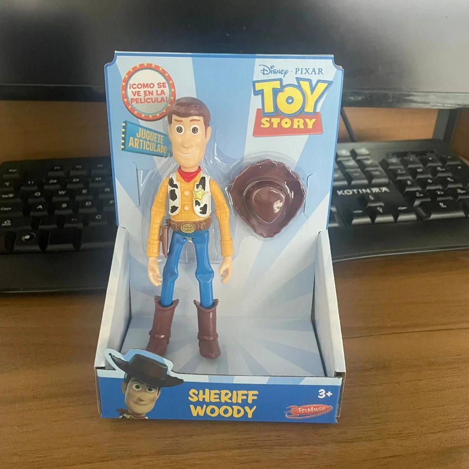 TOY STORY PERSONAGGI Buzz Lightyear, Woody, Slinky Dog.....Anime Figure - Immagine 4 di 4