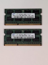 Samsung 4GB Kit 2x2GB DDR3-1066 PC3-8500S Laptop SODIMM M471B5673FH0-CF8