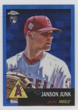 2022 Topps Chrome Platinum Anniversary Blue Prism Refractor Janson Junk 17i0