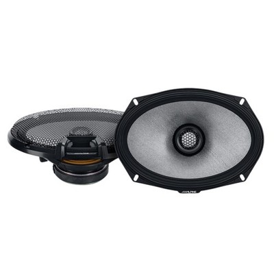 Open Box Alpine R-Series R2-S69 6×9'' 2-Way 300W Peak Power Coaxial Speakers