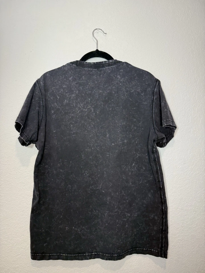 Guess Los Angeles Men's Medium Acid Wash T-Shirt Vintage Wash Streetwear Grunge - Image 3 of 3