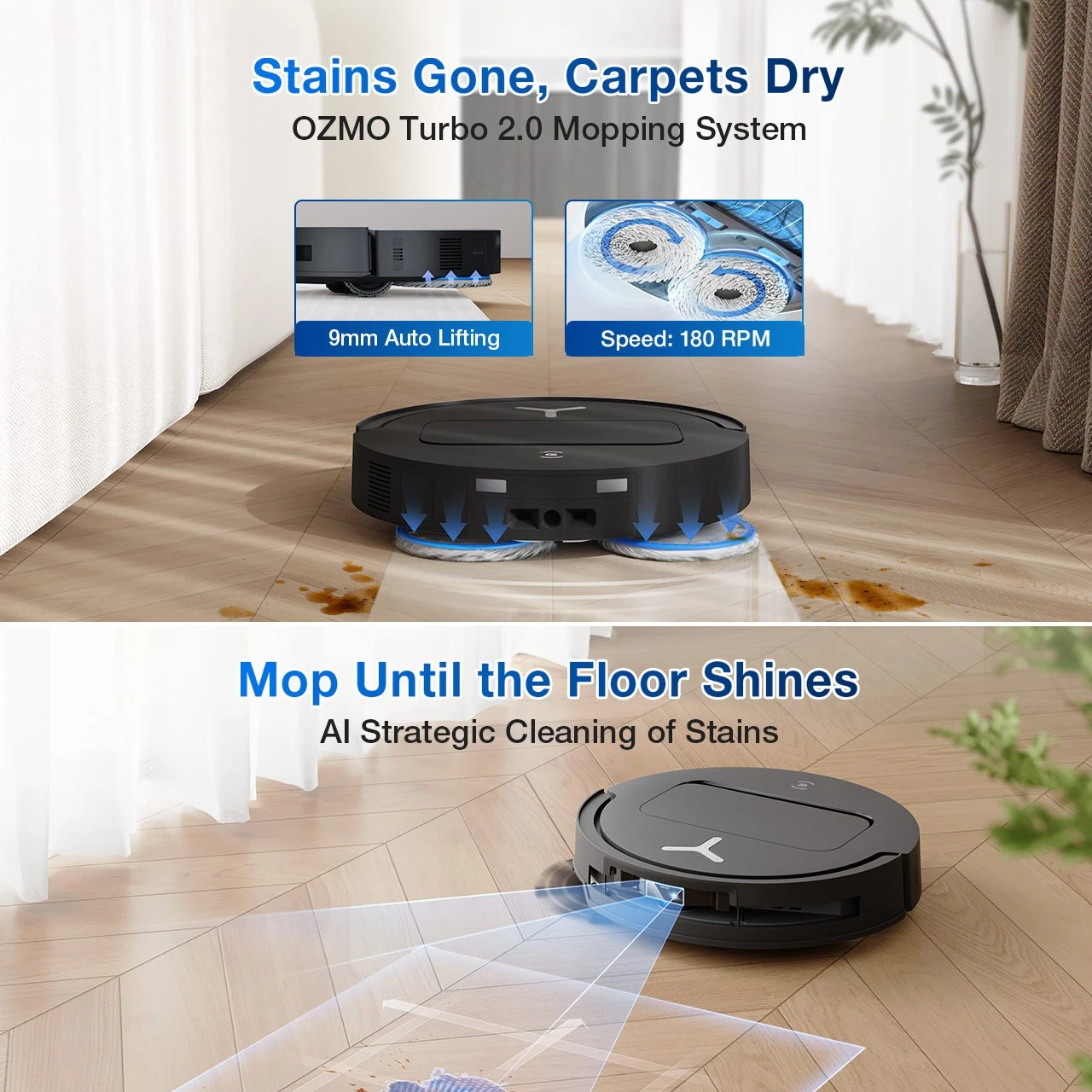ECOVACS DEEBOT T50 PRO Omni Robot Vacuum and Mop 15000Pa - Certified Refurbished - product detail image 10