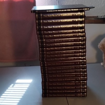 Scholastic The New Book of Knowledge Hardcover Encyclopedia COMPLETE Set 2008