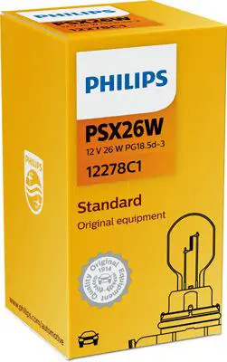 Glühbirne PSX26W 12278C1 PHILIPS für MERCEDES-BENZ AUDI BMW