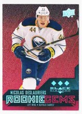 2014-15 BLACK DIAMOND RUBY NICOLAS DESLAURIERS ROOKIE TRIPLE DIAMOND 060/150