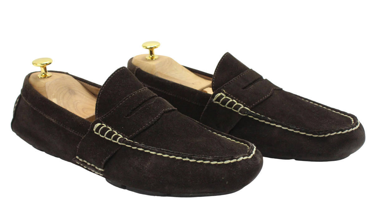 Ralph Lauren brown suade shoes. Size US 10 / EUR 43. Polo Ralph Lauren Shoes Mens 7 D Vaughn Casual Low Sneakers  main image 3