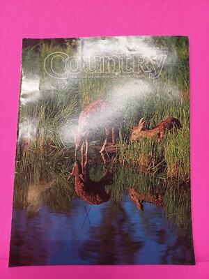 2005 Country Magazine Northern Minnesota Deer drinking cover