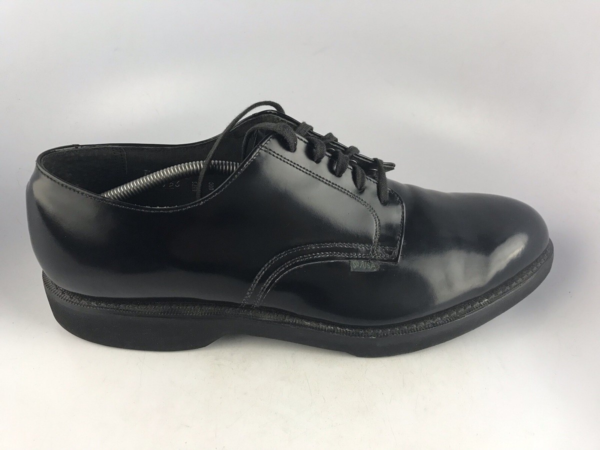 Hanover Shoes Mens 9 AA Brown Leather Derby‎ Oxford Dress Cush-N-Crepe USA ALLEN EDMONDS Shoes Men 9 Brown Cognac Leather Derby Dress  main image 2