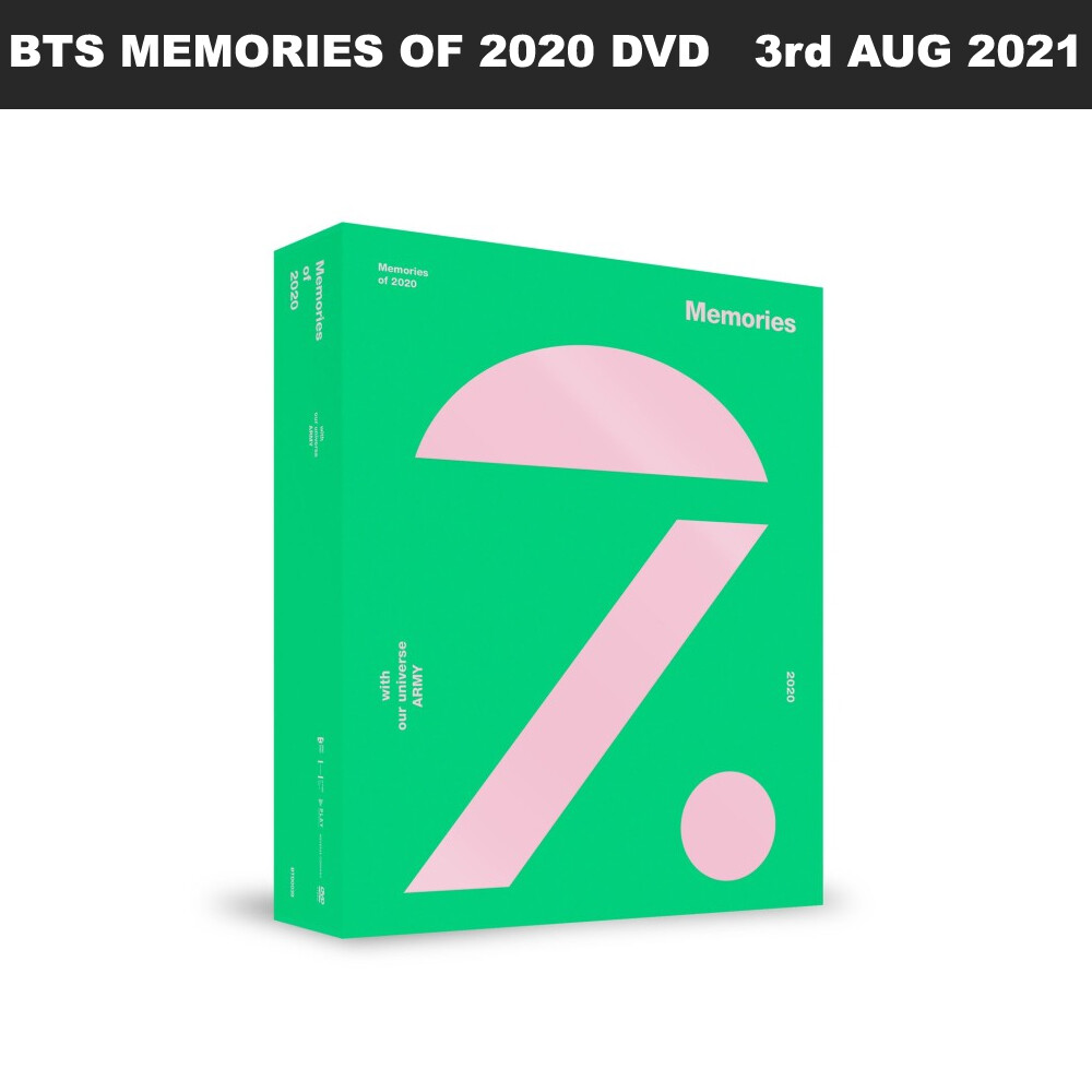 BTS MEMORIES OF 2020 DVD Book+7Discs+Etc+Express Ship+BOX pack | eBay