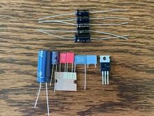 Realistic LAB-400 Recap Kit Capacitors Turntable Speed Repair Set