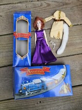 Vintage 1997 Anastasia Lot - Train Set and Doll by 20th Century Fox