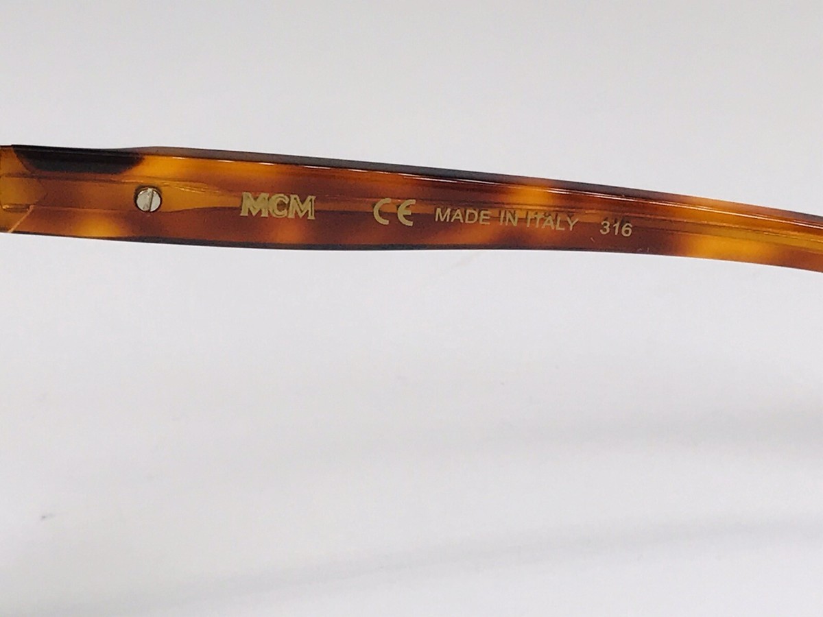 MCM 611S 218 Blonde Havana Sunglasses MCM Sunglasses Unisex Havana Blue MCM676SA-235  main image 4