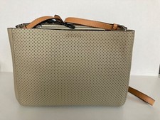 Rag & Bone Lightsand Perforated Passenger Crossbody Leather Bag - Nwt