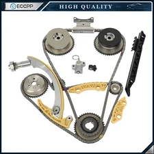 Timing Chain Kit w/ VVT Gears For 06-12 Chevrolet Pontiac Saturn 2.0L 2.4L DOHC