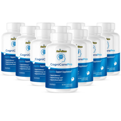 CogniCare Pro- Brain Support- 10 Bottles- 600 Capsules