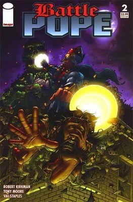 Battle Pope #2, Robert Kirkman, NM 9.4, 1st Image Print, 2005