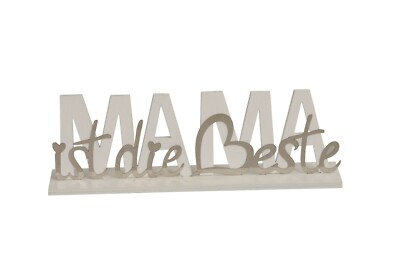''Mama ist die Beste'' Geschenk Muttertag Mama Deko Holz