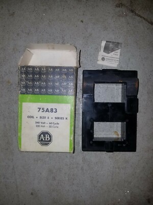 ALLEN BRADLEY COIL CAT# 75A83 220/240 VOLT 50/60 HZ