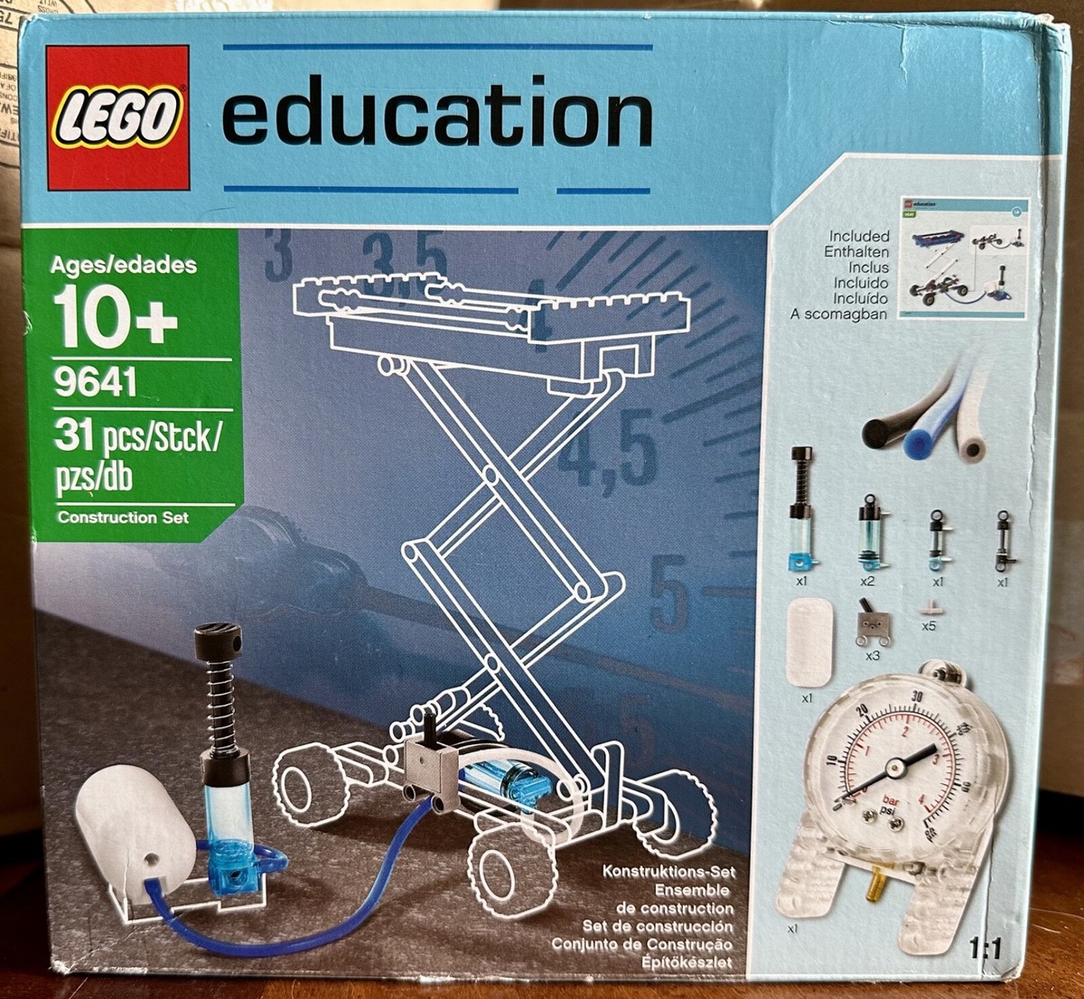 LEGO EDUCATION: Pneumatics Add-On Set (9641) for sale online | eBay