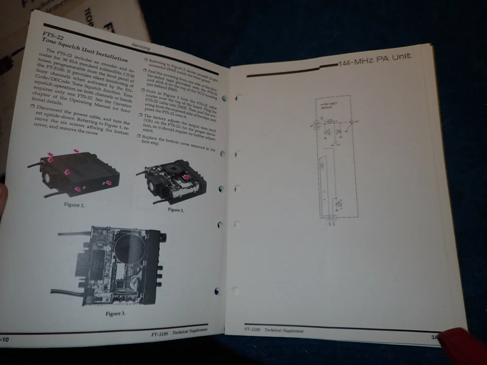 Yaesu Technical Supplement  FT-5100 - Image 3 of 4