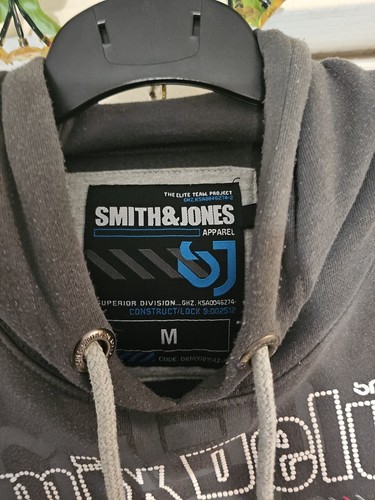 Smith & Jones Apparel Men's Dark Gray Hoodie M - Picture 2 of 3