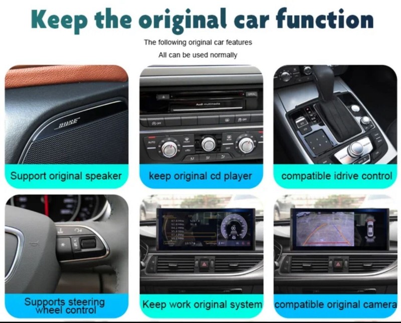 Autoradio Android 4/64gb Audi A3 2014-2018 Stereo Auto Touch 10.25" WIFI Navi - Immagine 1
