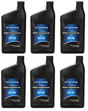 for HYUNDAI Genuine SPIII SP3 Automatic Transmission Fluid Pack of 6 Qts
