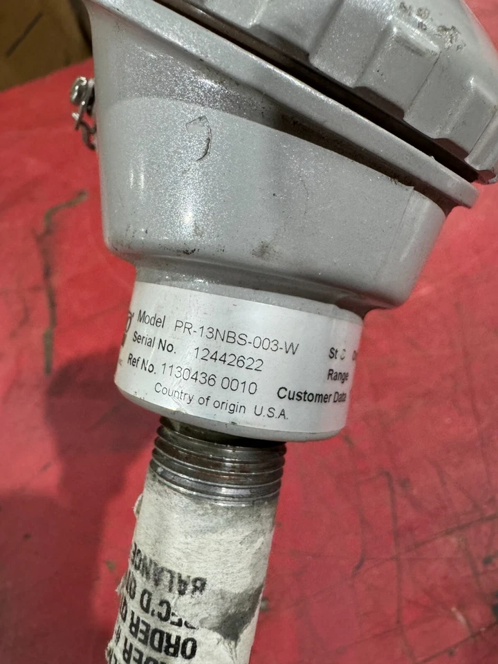 NEW SURPLUS INVENSYS FOXBORO THERMOCOUPLE PR-13NBS-003-W - Image 4 of 4