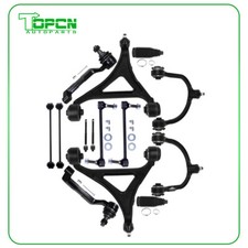 Front Upper & Lower Control Arm Tie Rod Sway Bar For 2005-2010 Chrysler 300 AWD