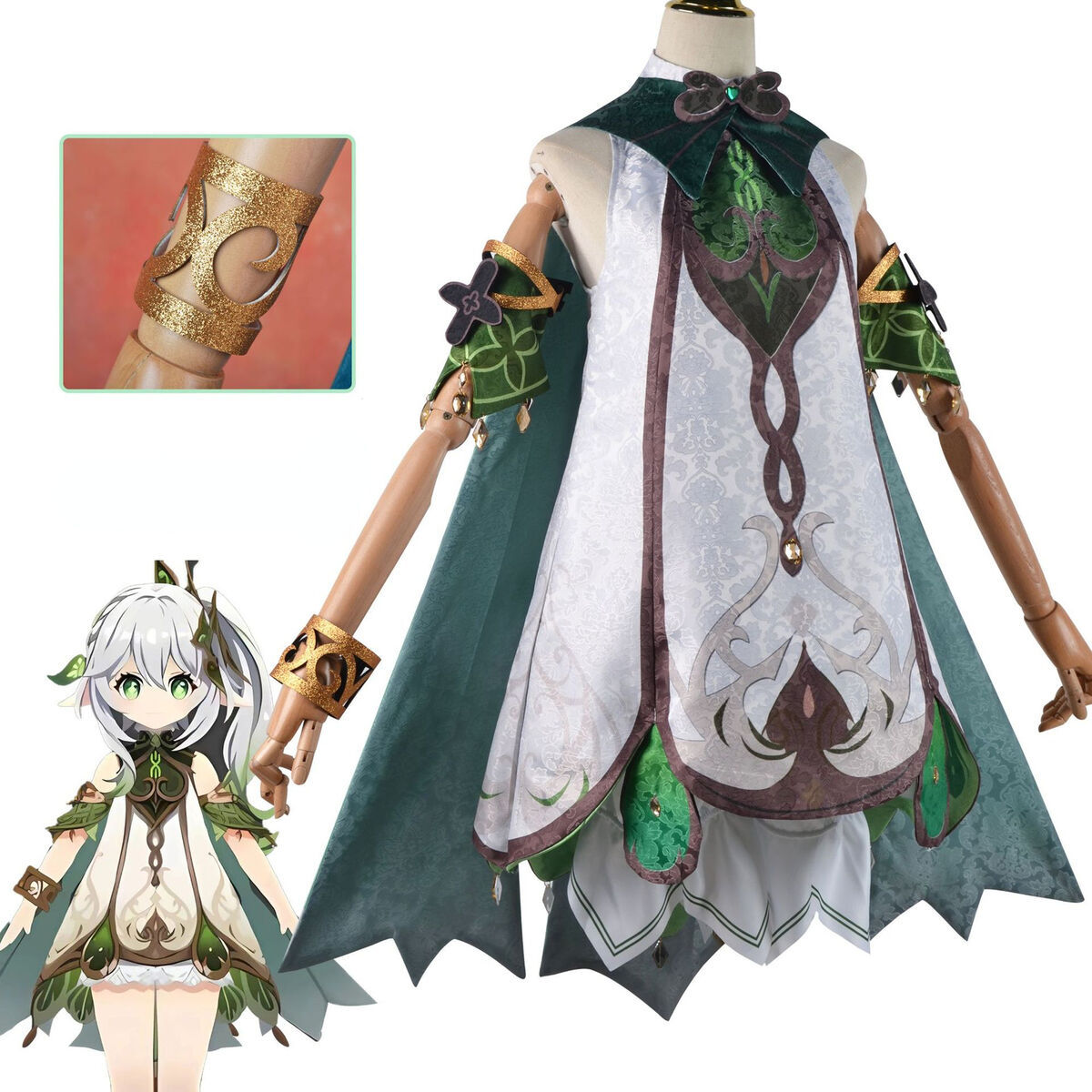 Fantasias Cosplay Genshin Impacto  Genshin Impact Cosplay Outfit