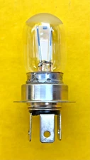Tiyoda 3-Prong Flat Filament Incandescent Microscope Lamp Tubular Bulb 8V 5A 40W