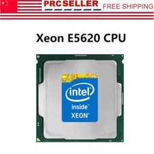 Intel Xeon E5620 2.4 GHz 5.86 GT/s 4 Core 8 Thread LGA 1366 Server Processor 80W