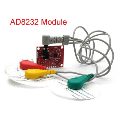EKG-Modul ad8232 EKG-Messpuls Herz-EKG-Überwachungssensormodul-Kit für Arduino U