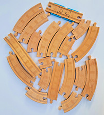 Thomas and Friends Wooden Railway Track Lot - 19 Pieces