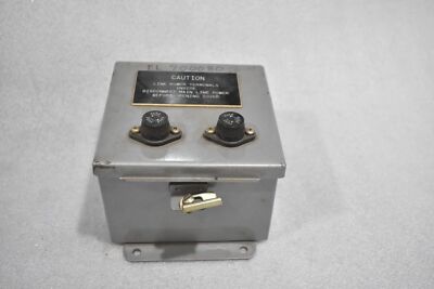 HOFFMAN E27525 TYPE 13 ENCLOSURE W/ IMPERVITRAN B050BTZ13JK CONTROL TRANSFORMER