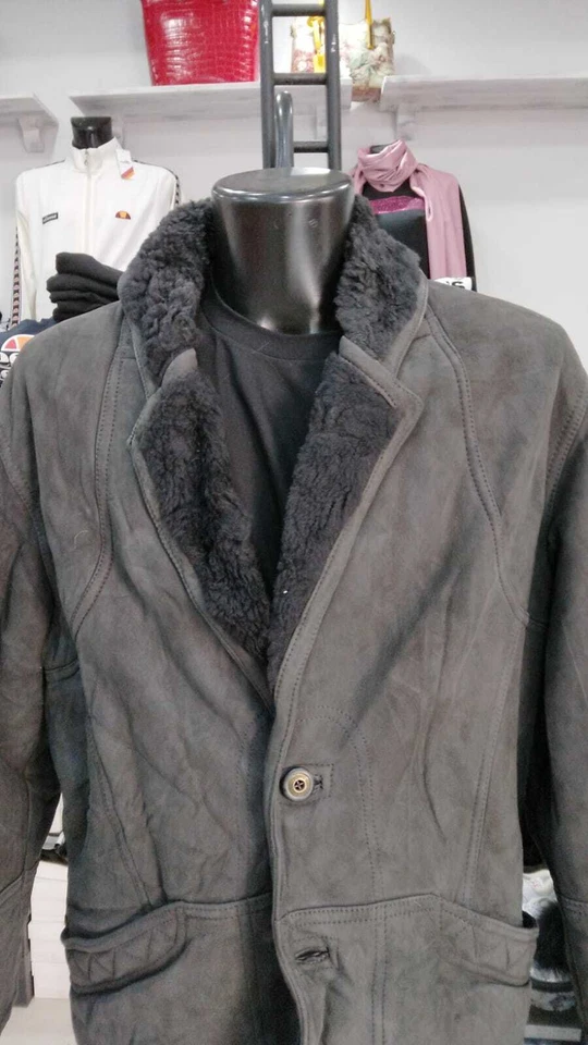 Shearling Via Veneto мужчин черный в натуральной коже размер 48 MON 833 LZ - Изображение 2 из 4