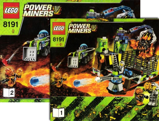 LEGO 8191 - Power Miners - Lavatraz - 2010 NO | eBay