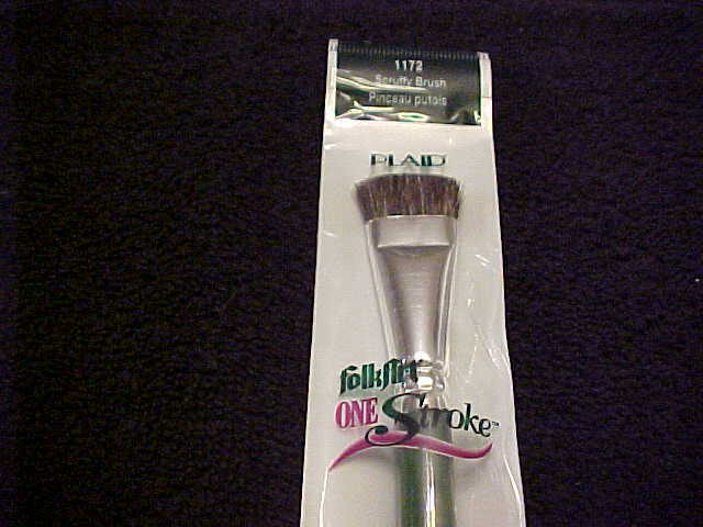 Donna Dewberry 20 One Stroke Scruffy Brushes 10 Each #1172 3//4 inch and 1//4 inch