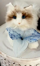 Lifelike Cat Plush ,4.5 LB Weighted, Great companion 4 Child Or Adult !  ￼ ￼