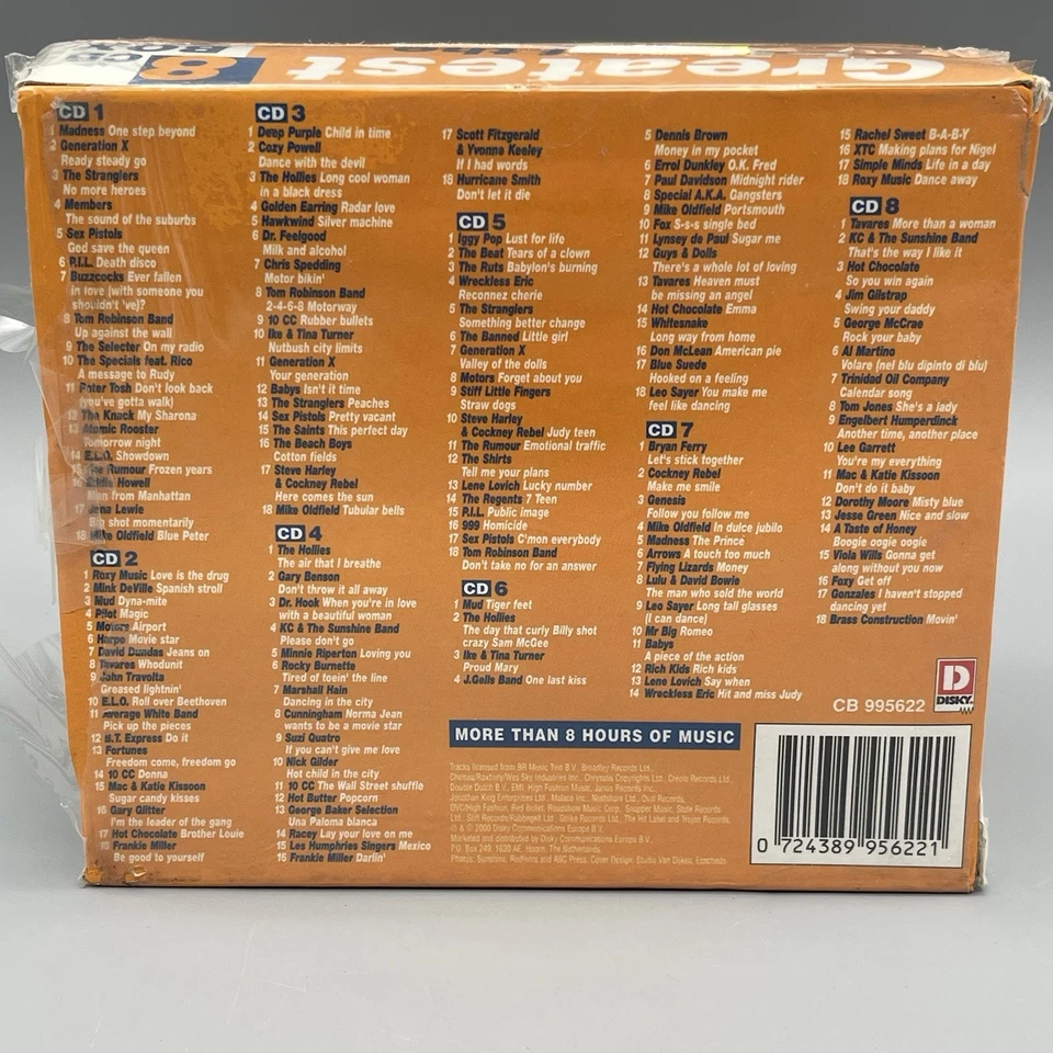 Greatest Hits of the 70'S - Various Artists| 8CD-Box | Zustand Neuwertig - Bild 4 von 4