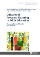 Cultures Of Program Planning In Adult Education Bernd KäPplinger