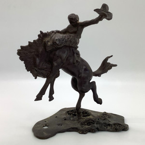 Bucking Bronco Statue | eBay