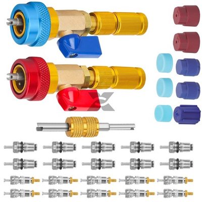 #ad Car A C System Valve Core Quick Remover Installer Tools High Low Pressure $21.58