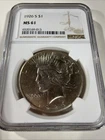 1926 S Peace Silver Dollar MS 61 NGC Graded