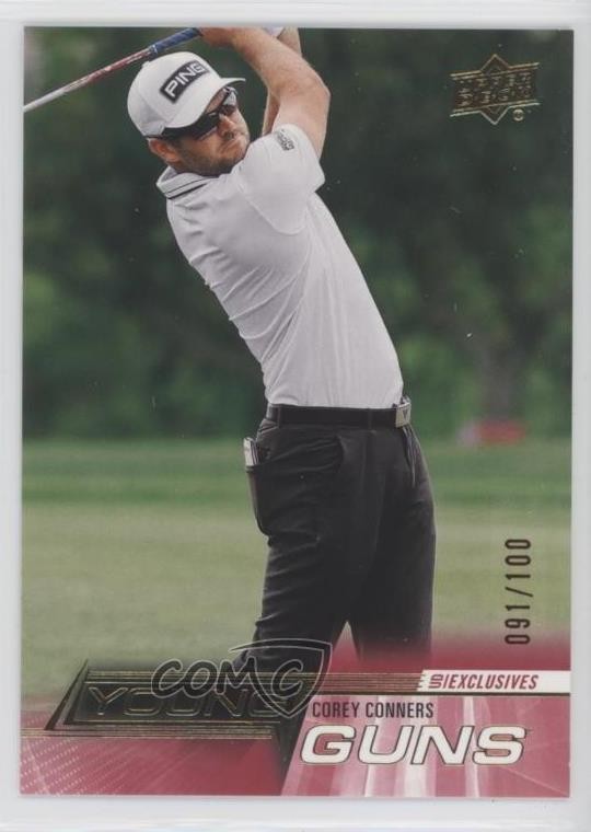 2024 Upper Deck Young Guns UD Exclusives 91/100 Corey Conners #147 Rookie RC vl1