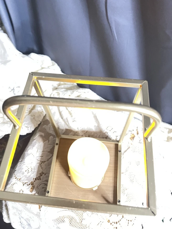 Vela sin llama con linterna decorativa-exterior/interior Foto 2 de 4