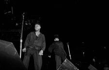 Rappers Play and Kid of Kid-N-Play performs at Kemper Arena in Kan- Old Photo