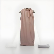 Calvin Klein Etuikleid US 8 DE ca 38 rosé Schluppe / Schleife elegant